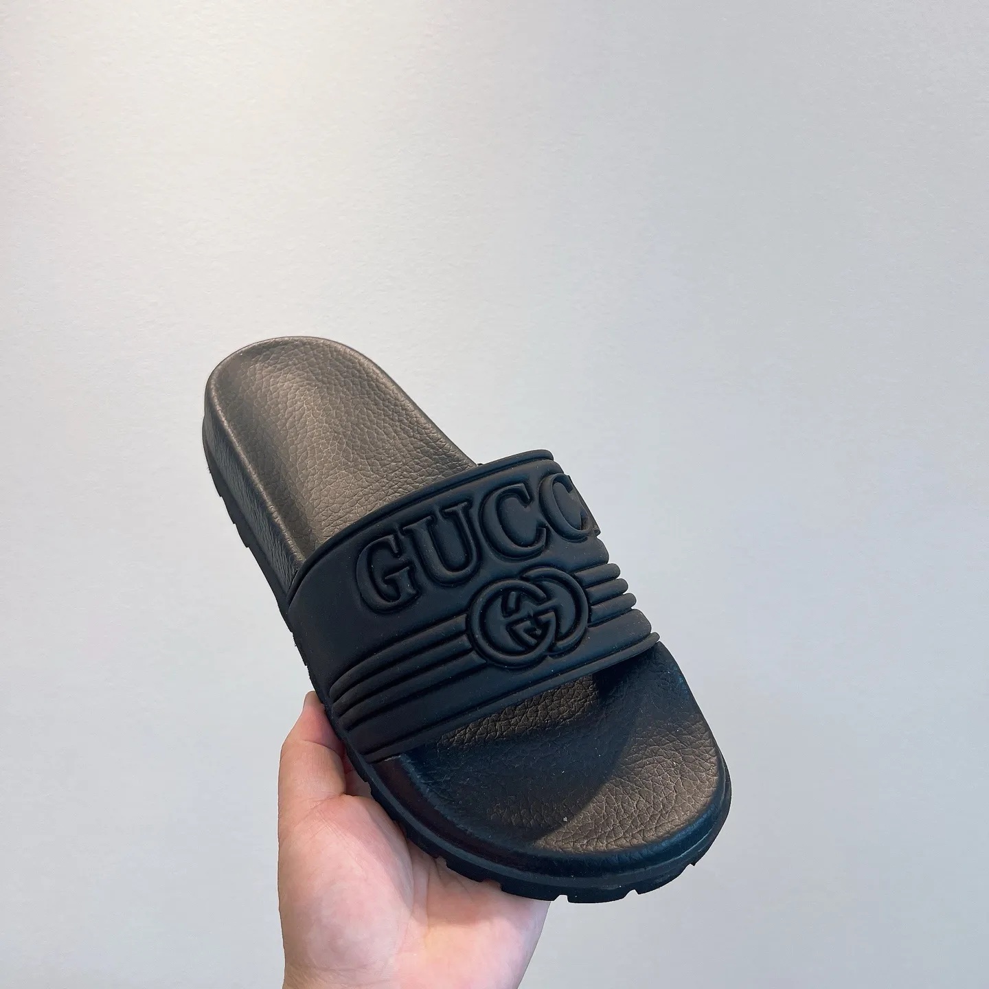 Men's Men's Shoes 130🐮🐮Gucci Gucci Slippers Gucci 2024 latest beach sandals slippers Original molding double G LOGO Original molding consistent Outsole: Men's Men's Shoes u double-layer outsole Size: 35-46